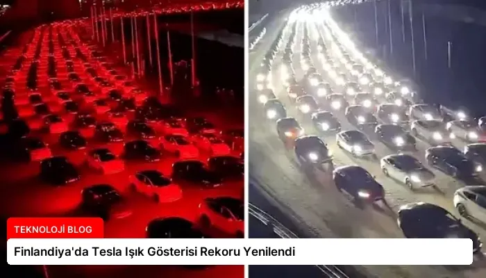 Finlandiya’da Tesla Işık Gösterisi Rekoru Yenilendi