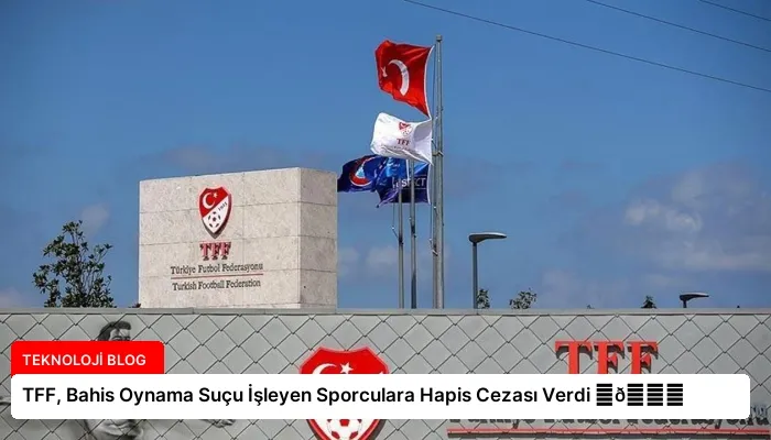 TFF, Bahis Oynama Suçu İşleyen Sporculara Hapis Cezası Verdi ⏬👇