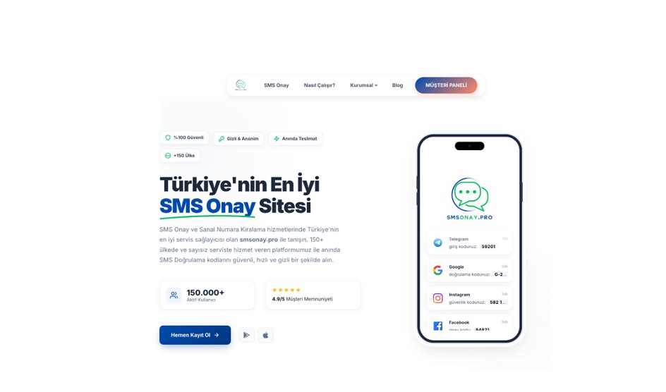 smsonay.pro ile SMS Onay Nasıl Alınır?