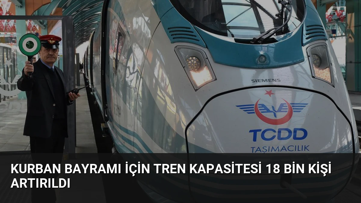 Kurban Bayramı İçin Tren Kapasitesi 18 Bin Kişi Artırıldı