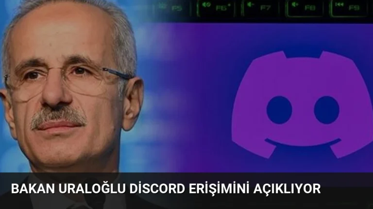 Bakan Uraloğlu Discord Erişimini Açıklıyor
