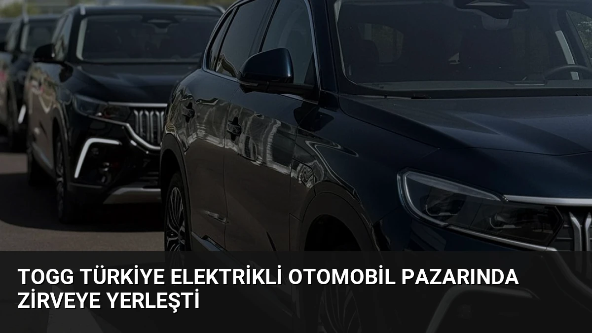 Togg Türkiye Elektrikli Otomobil Pazarında Zirveye Yerleşti