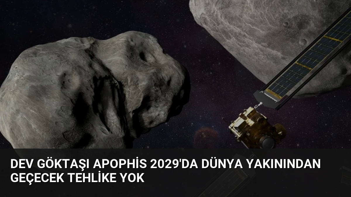 Dev Göktaşı Apophis 2029’da Dünya Yakınından Geçecek Tehlike Yok