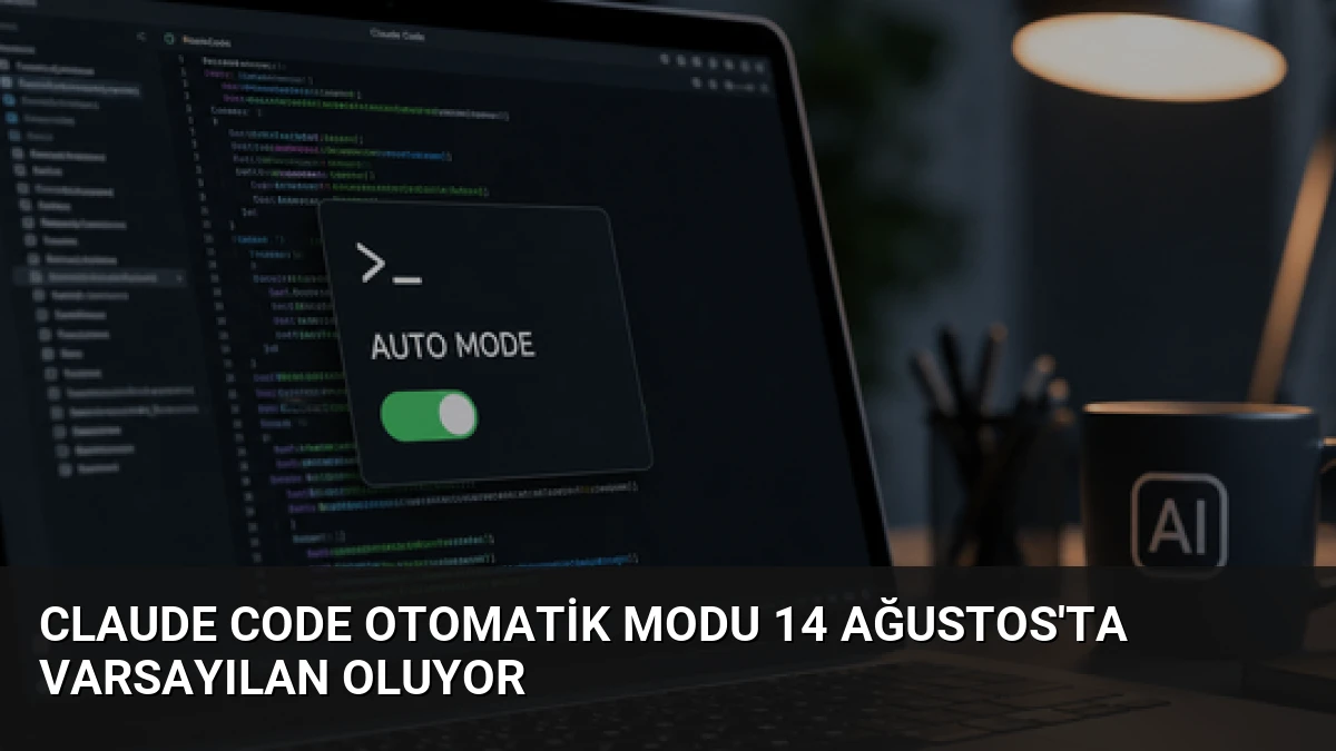 Claude Code Otomatik Modu 14 Ağustos’ta Varsayılan Oluyor