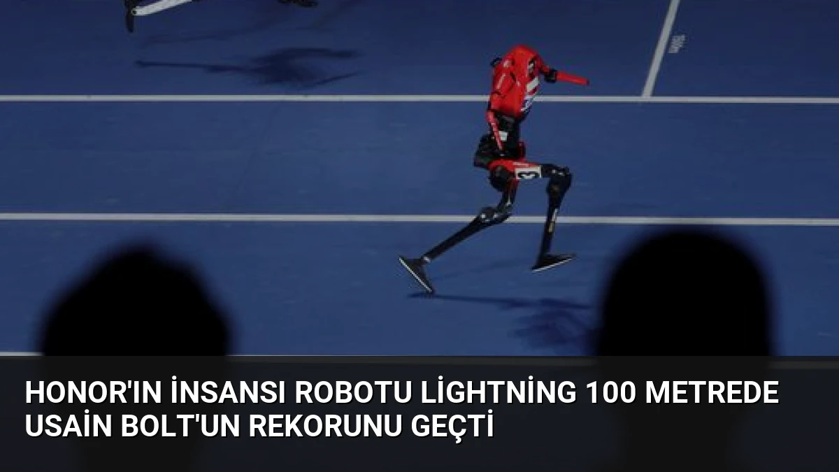 Honor’ın insansı robotu Lightning 100 metrede Usain Bolt’un rekorunu geçti