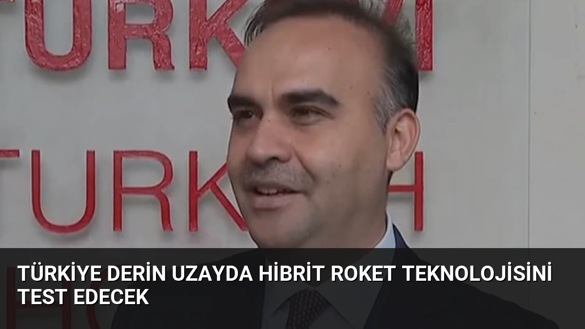 Türkiye Derin Uzayda Hibrit Roket Teknolojisini Test Edecek